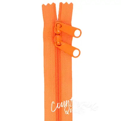 Handbag Zipper 30in Pumpkin