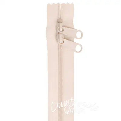 Handbag Zipper 40in Ivory