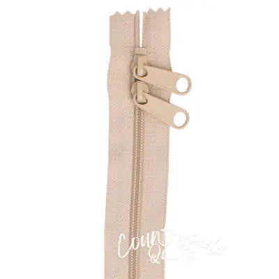Handbag Zipper 40in Natural