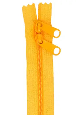 Handbag Zipper 40in Papaya-Double-Slide