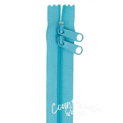 Handbag Zipper 40in Parrot Blue