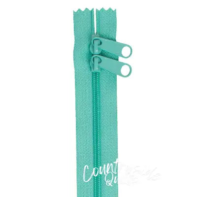Handbag Zipper 40in Turquoise