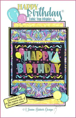 Happy Birthday Table Top Display