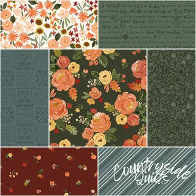 Happy Fall Days 1 Yard Bundle Forest, 7pcs