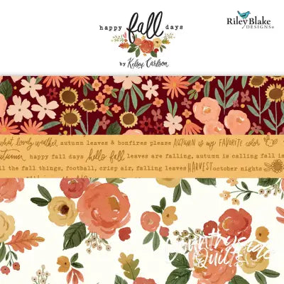 Happy Fall Days 2.5in Strips, 40pcs/bundle