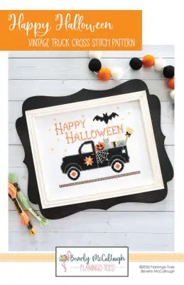Happy Halloween Cross Stitch Pattern