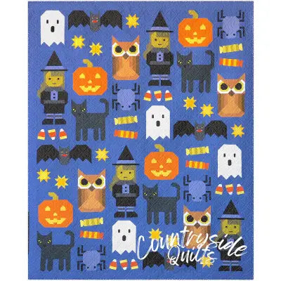 Happy Halloween Quilt Kit Kona Cotton