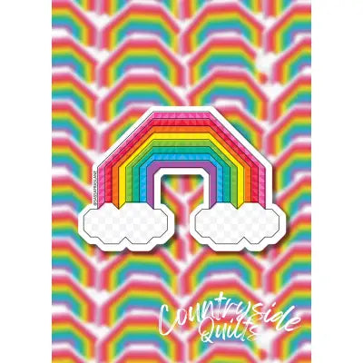 Happy Highway Rainbow Stickers 6pk
