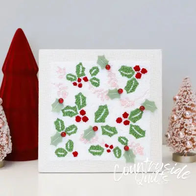 Happy Holly-Days Punch Needle Kit