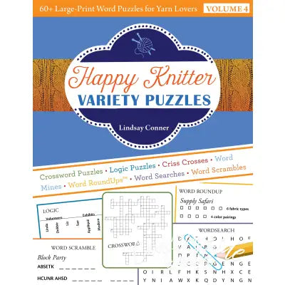 Happy Knitter Variety Puzzles