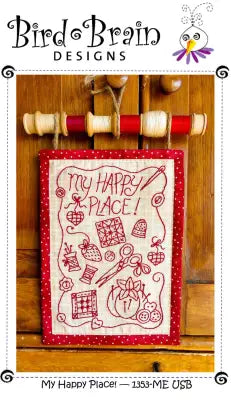 My Happy Place! Machine Embroidery USB