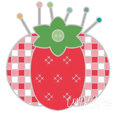 My Happy Place Tomato Pin Cushion