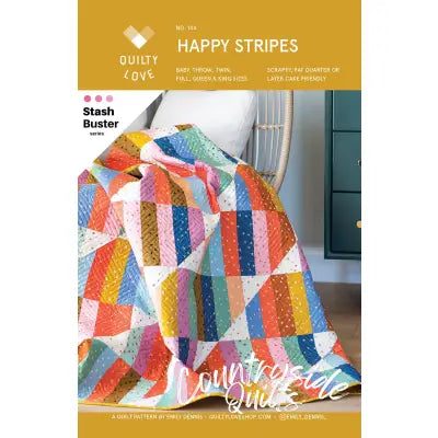 Happy Stripes Quilt Pattern