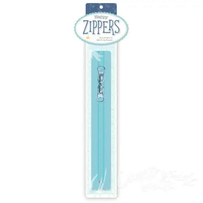 Lori Holt Happy Zippers 16in Aqua