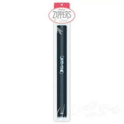 Lori Holt Happy Zippers 22in Black