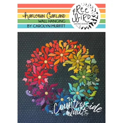 Harlequin Garland Quilt Pattern