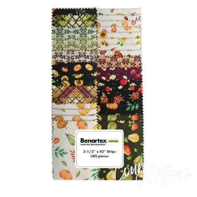 Harvest Beginnings 2-1/2in Strips, 40pcs/bundle