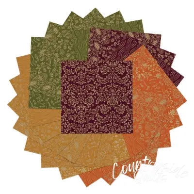 Harvest Keepsakes 10in Squares, 42pcs/bundle