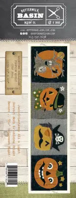 Haunting Halloween Pumpkin Quilt Top Row