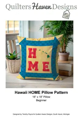 Hawaii HOME Pillow Pattern