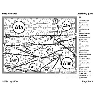 Hazy Hills East Quilt Kit