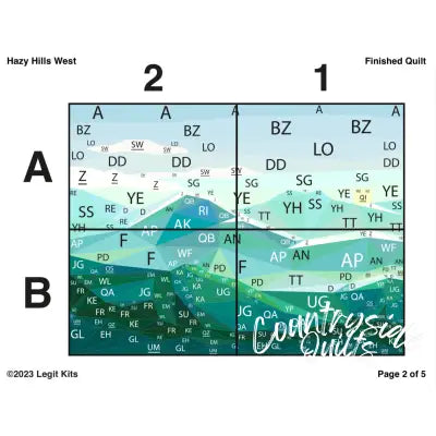 Hazy Hills West Pattern