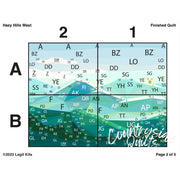 Hazy Hills West Quilt Kit QK043