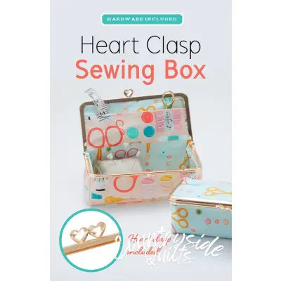 Heart Clasp Sewing Box Kit