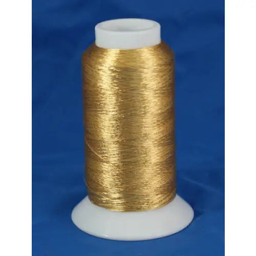 Heavy Metallic #GLD - Gold Cone Thread 208-10-GLD