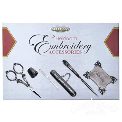 Heirloom Embroidery Accessories Display 6pc