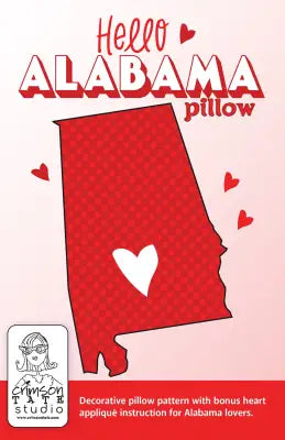 Hello Alabama Pillow Pattern