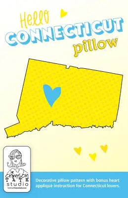 Hello Connecticut Pillow Pattern
