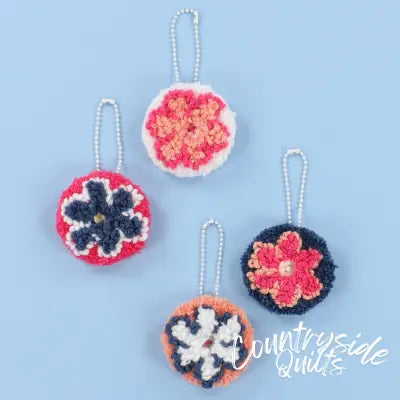 Hello Daisy Keychain Punch Needle Kit