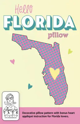 Hello Florida Pillow Pattern