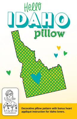 Hello Idaho Pillow Pattern
