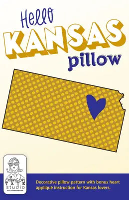 Hello Kansas Pillow Pattern