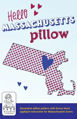 Hello Massachusetts Pillow Pattern