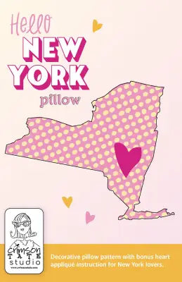 Hello New York Pillow Pattern