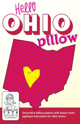 Hello Ohio Pillow Pattern