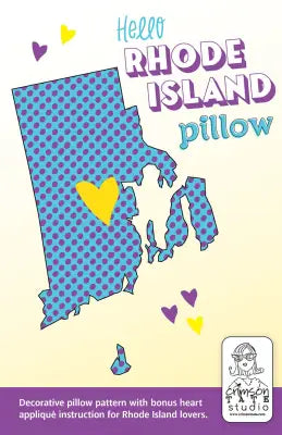 Hello Rhode Island Pillow Pattern