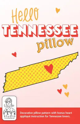 Hello Tennessee Pillow Pattern