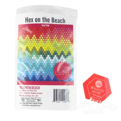 Hex On The Beach Pattern Piece Pack and Acrylic Template