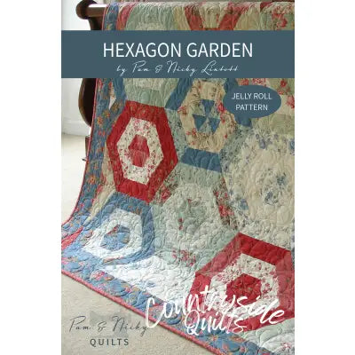 Hexagon Garden - Just One Jelly Roll