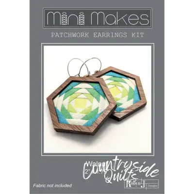 Hexagon Kit and Pattern Walnut