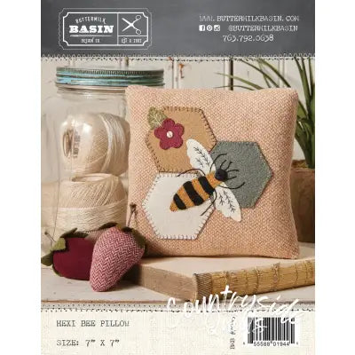 Hexi Bee Pillow
