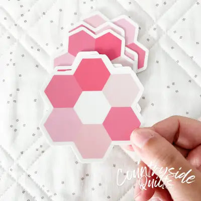 Hexie Blooms Stickers 6pk