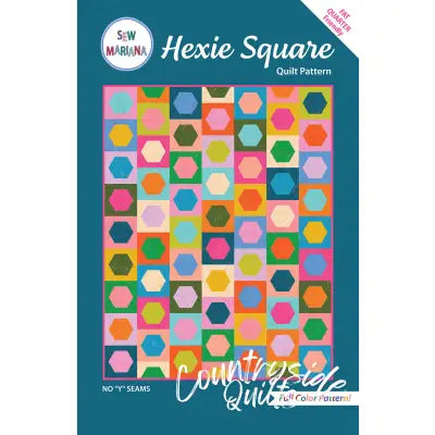 Hexie Square Quilt Pattern