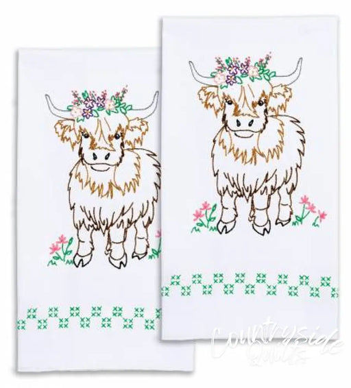 Highland Cow Decorative Hand Towels 789421