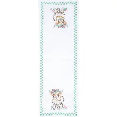 Highland Cow Table Runner