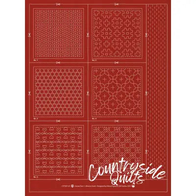 Hitome-Zashi Coaster Pattern 1 Brick